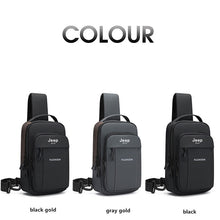 Charger l&#39;image dans la galerie, Sac compact Sport pour homme &lt;br&gt; Modèle Distingué noir